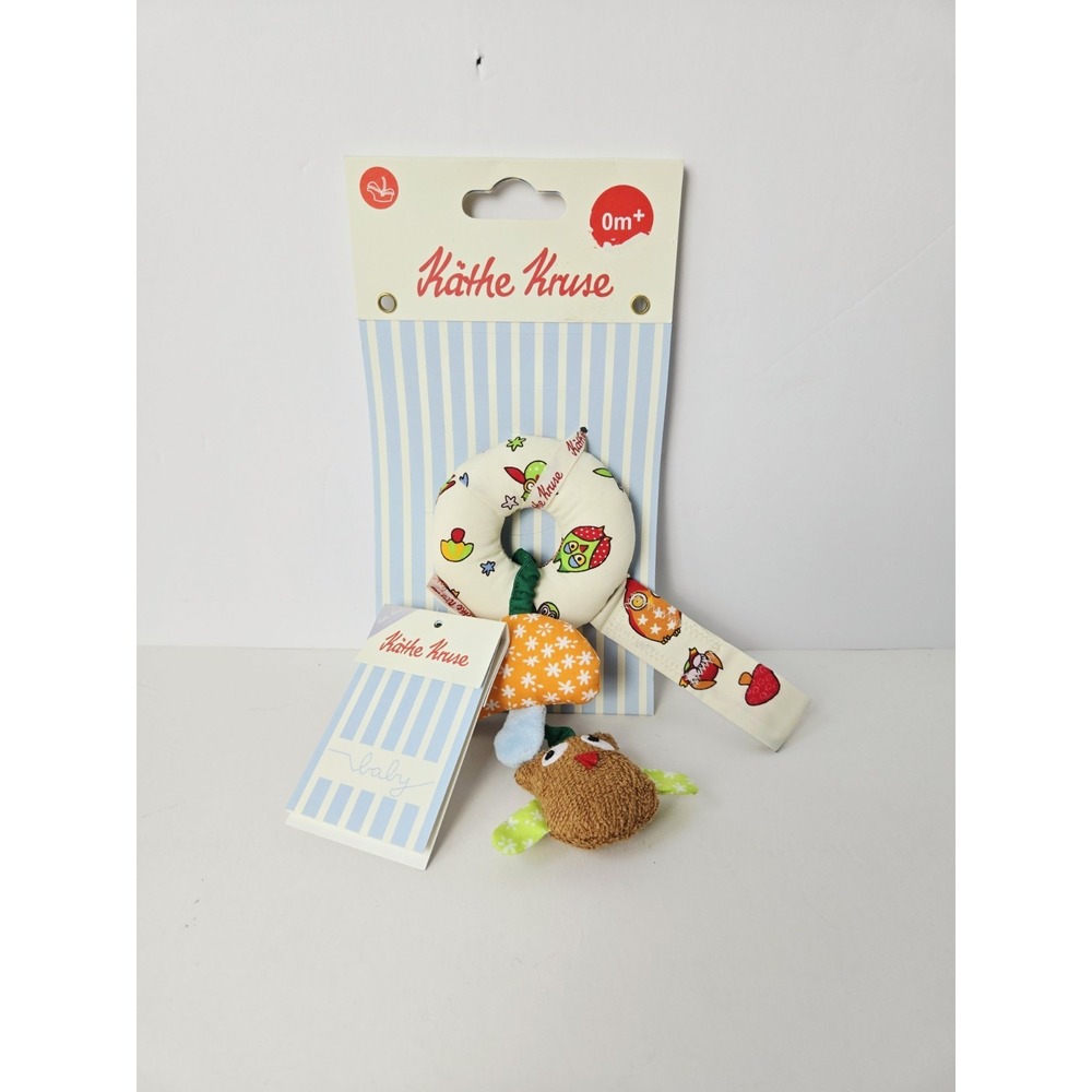 Kathy Kruse baby toy NWT mini mobile owl mushroom Germany